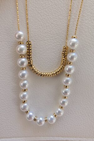 Collier Duo Élégance Acier